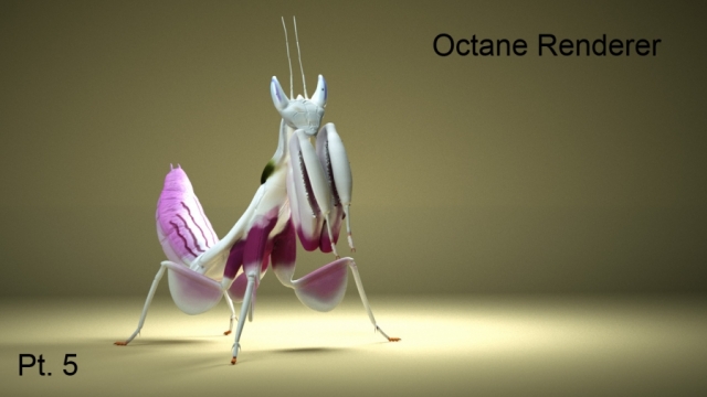 Tutorial: Mantis Series Pt 5 - Octane Renderer