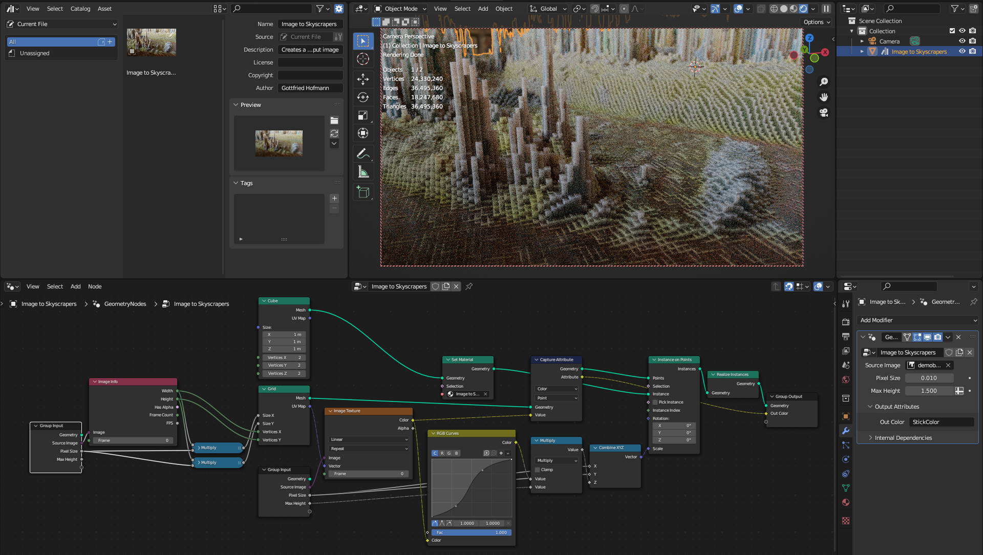 digital production geometry nodes