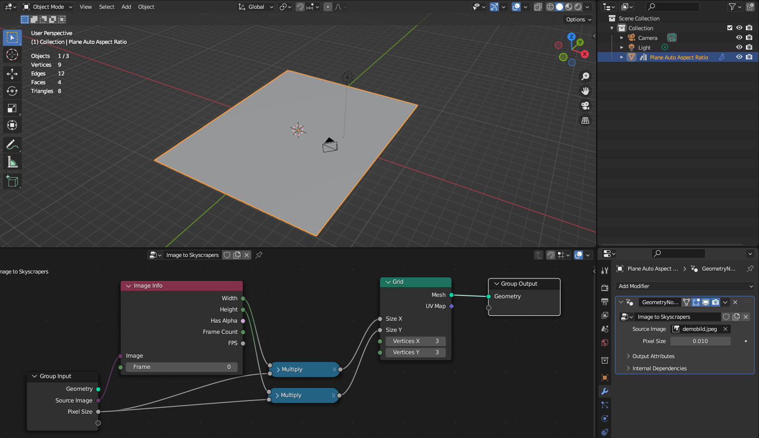 digital production geometry node